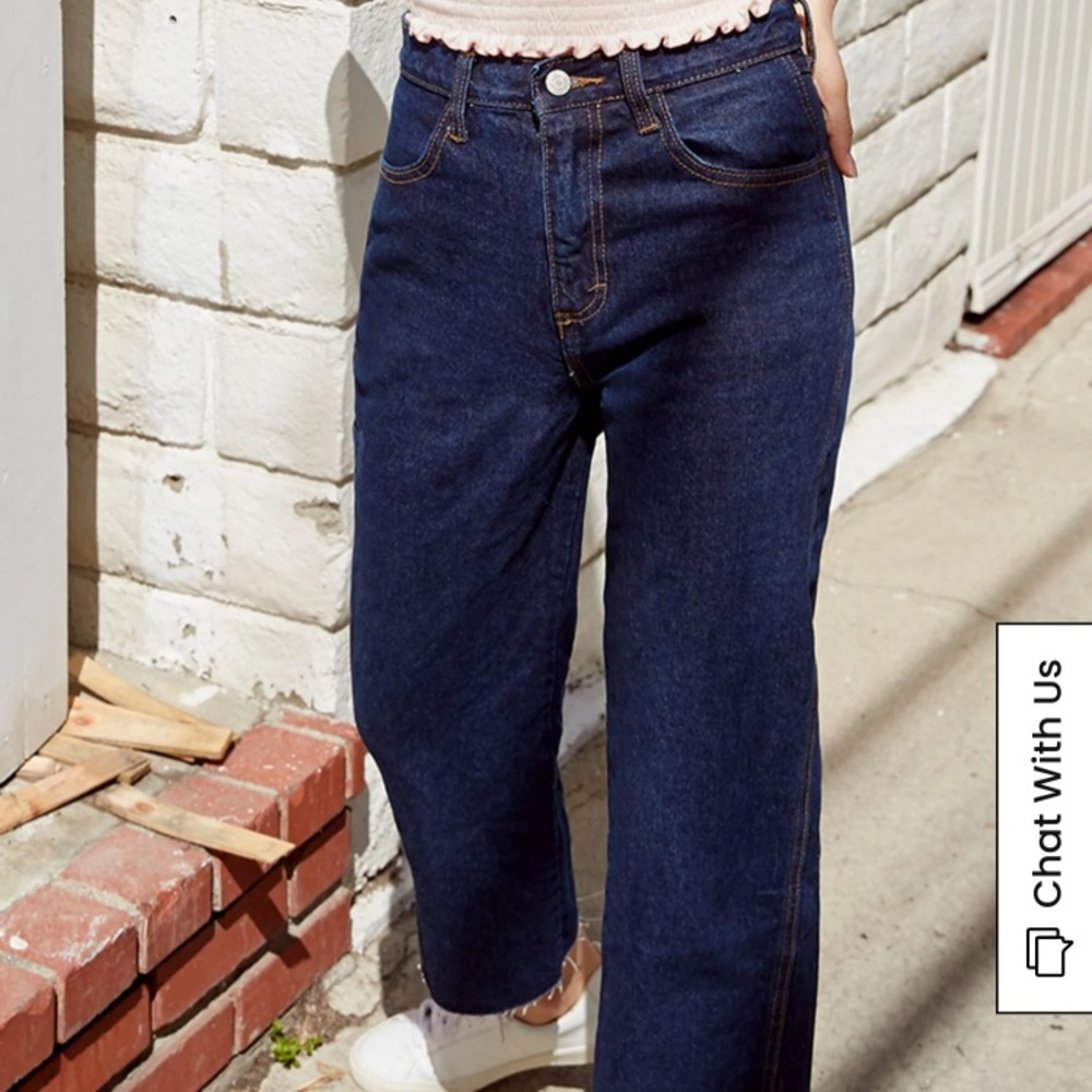 John Galt dark wash denim jeans. high waisted, gently used, xs